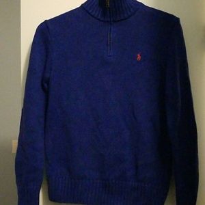 Polo Pullover/Boys 14/16 Blue